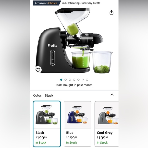 Cold press juicer - Picture 8 of 8